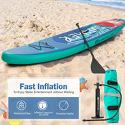 Inflatable Stand Up Paddle Board with Adjustable Paddle and SUP Kit