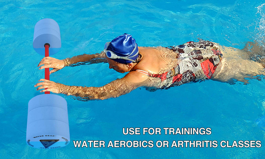 Water Fitness Bar Float for Pool Exercise and Upper Body Training