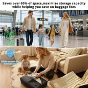 IPX8 Waterproof Reusable Travel Vacuum Compression Bags for Suitcases