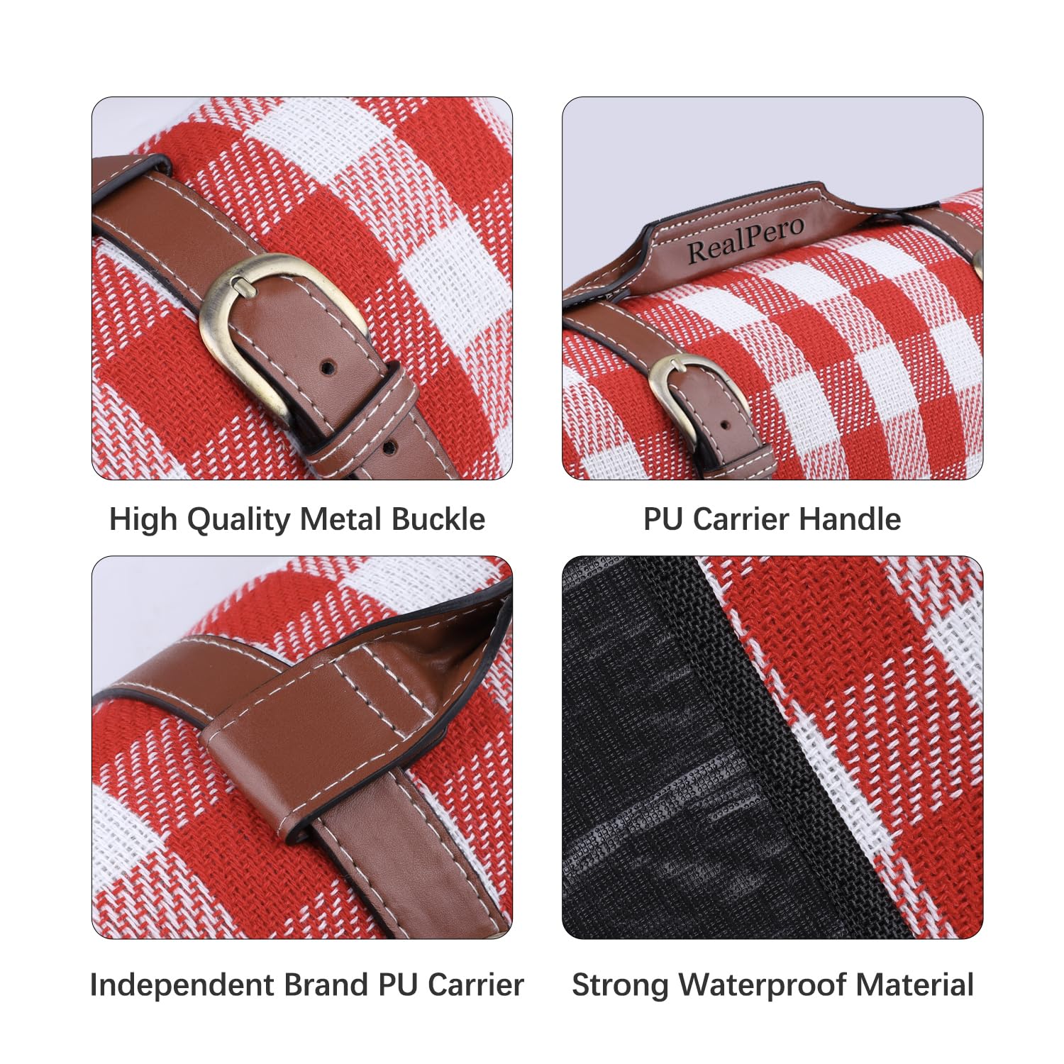 Extra Large Waterproof Picnic Blanket Lightweight Beach Camping Mat