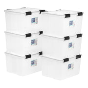 Clear Weathertight Quart Storage Box