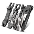 16 20 in 1 Portable Foldable Bike Multitool with Allen Wrench Tire Levers