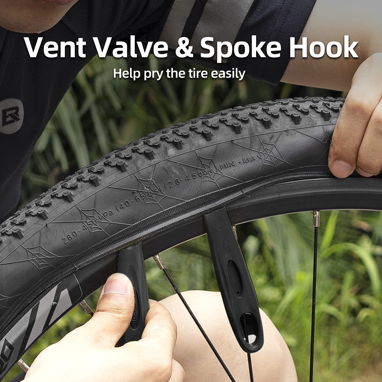 16 20 in 1 Portable Foldable Bike Multitool with Allen Wrench Tire Levers