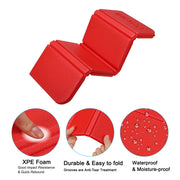Five Pack Foldable Camping Sitting Pads Waterproof XPE Foam Seat Cushions