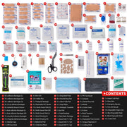 520 Pieces First Aid Kit