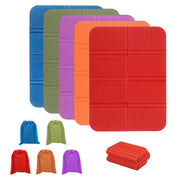 Five Pack Foldable Camping Sitting Pads Waterproof XPE Foam Seat Cushions