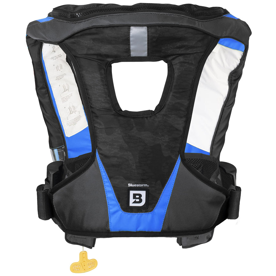 USCG Approved Automatic Inflatable PFD Life Jacket with Manual Ripcord