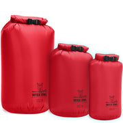 3 Pack 5L 10L 20L Lightweight Waterproof Dry Bags for Kayaking Travel