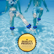 Adjustable Aqua Fitness Cuffs for Ankle Wrist and Pool Workouts
