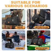 30L 50L 70L Waterproof Roll Top Motorcycle Duffel Dry Bag with Air Valve