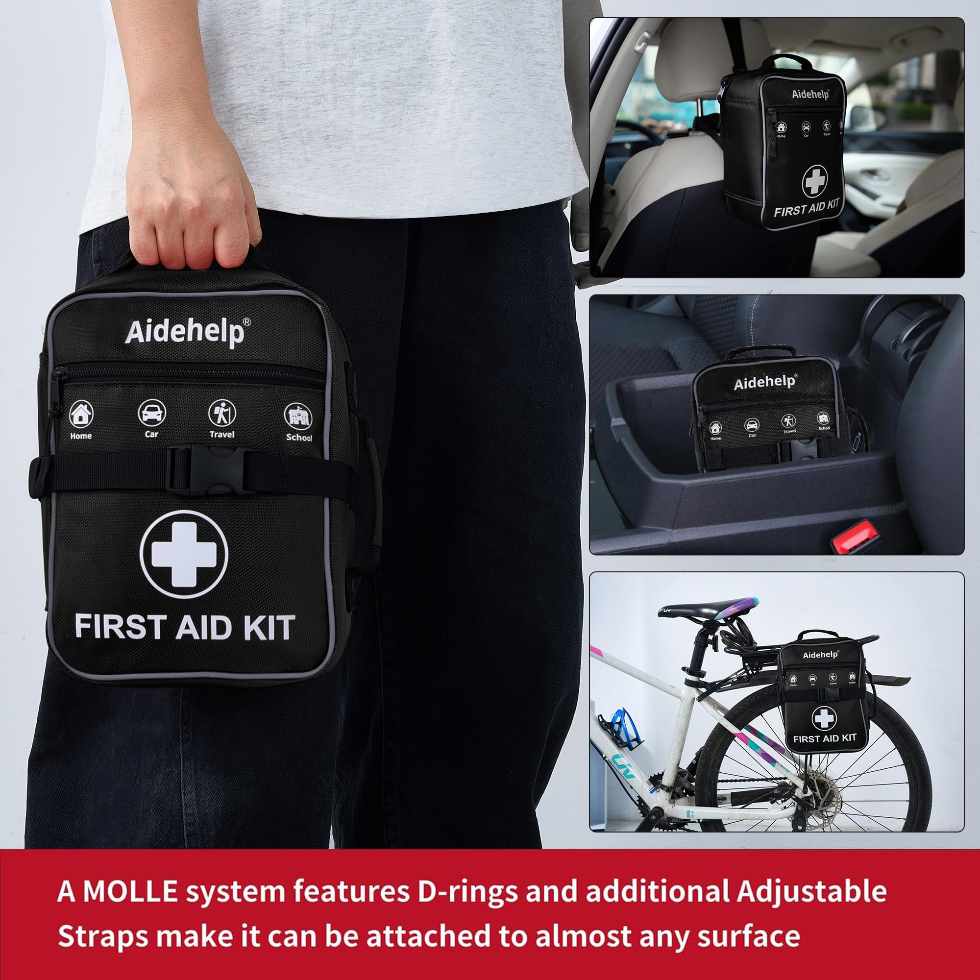 520 Pieces First Aid Kit