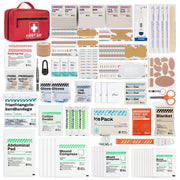 240 Piece All Purpose First Aid Kit for Home Office Car Camping
