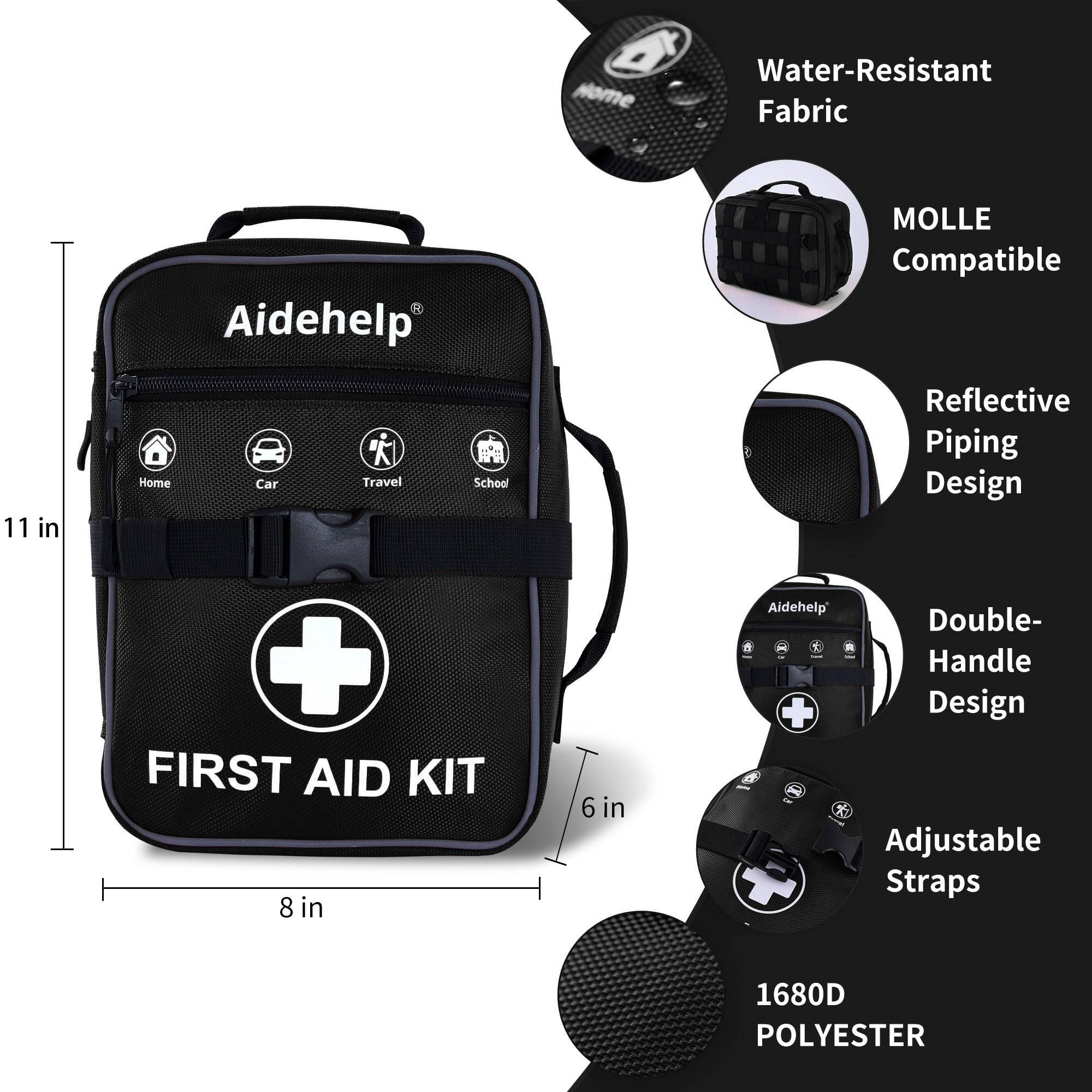 520 Pieces First Aid Kit