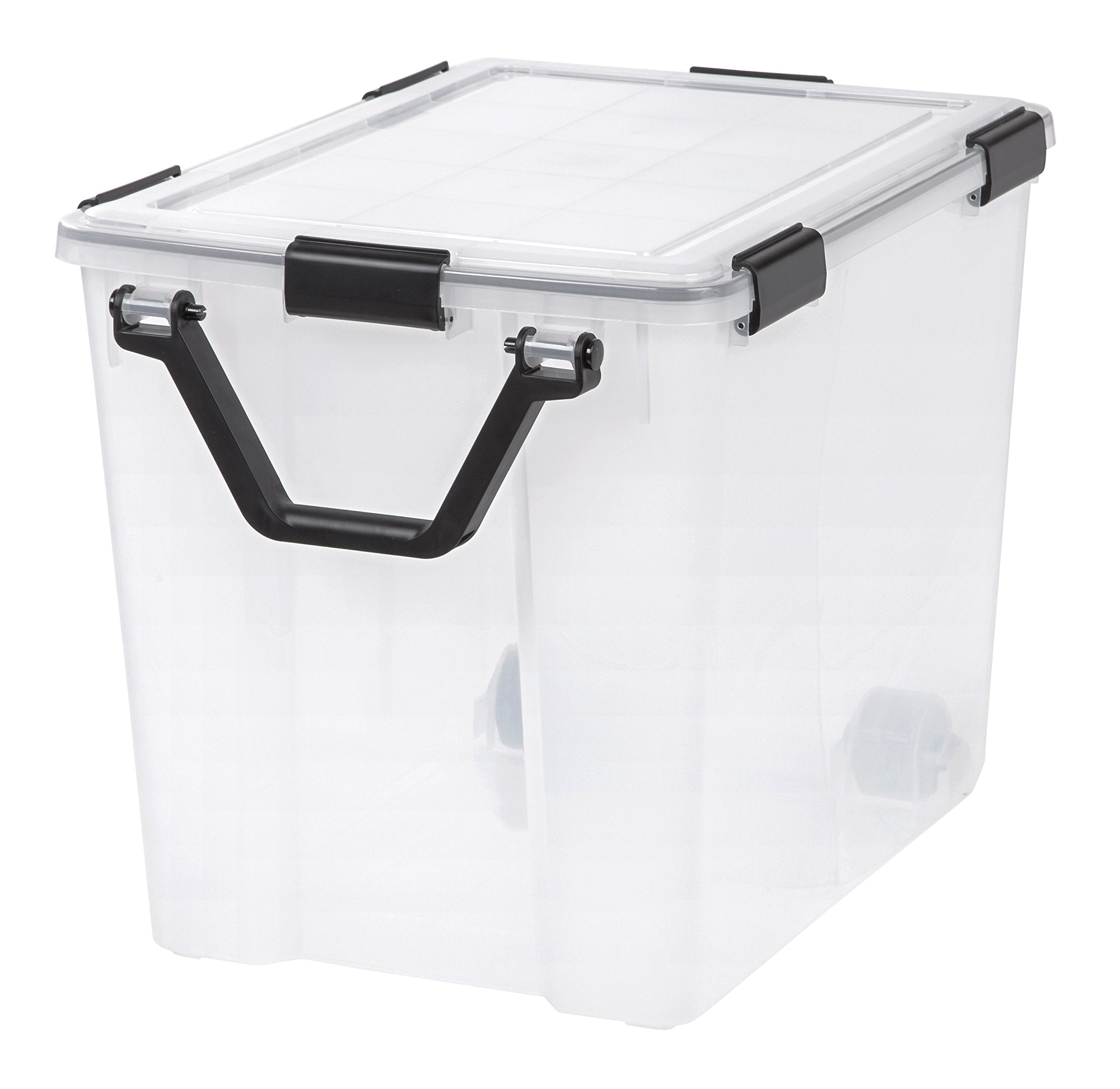 Clear Weathertight Quart Storage Box