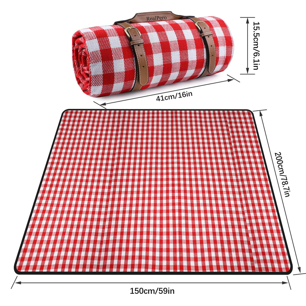 Extra Large Waterproof Picnic Blanket Lightweight Beach Camping Mat