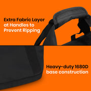 130L 35 Inch Heavy Duty Water Resistant Duffle Bag for Camping Travel