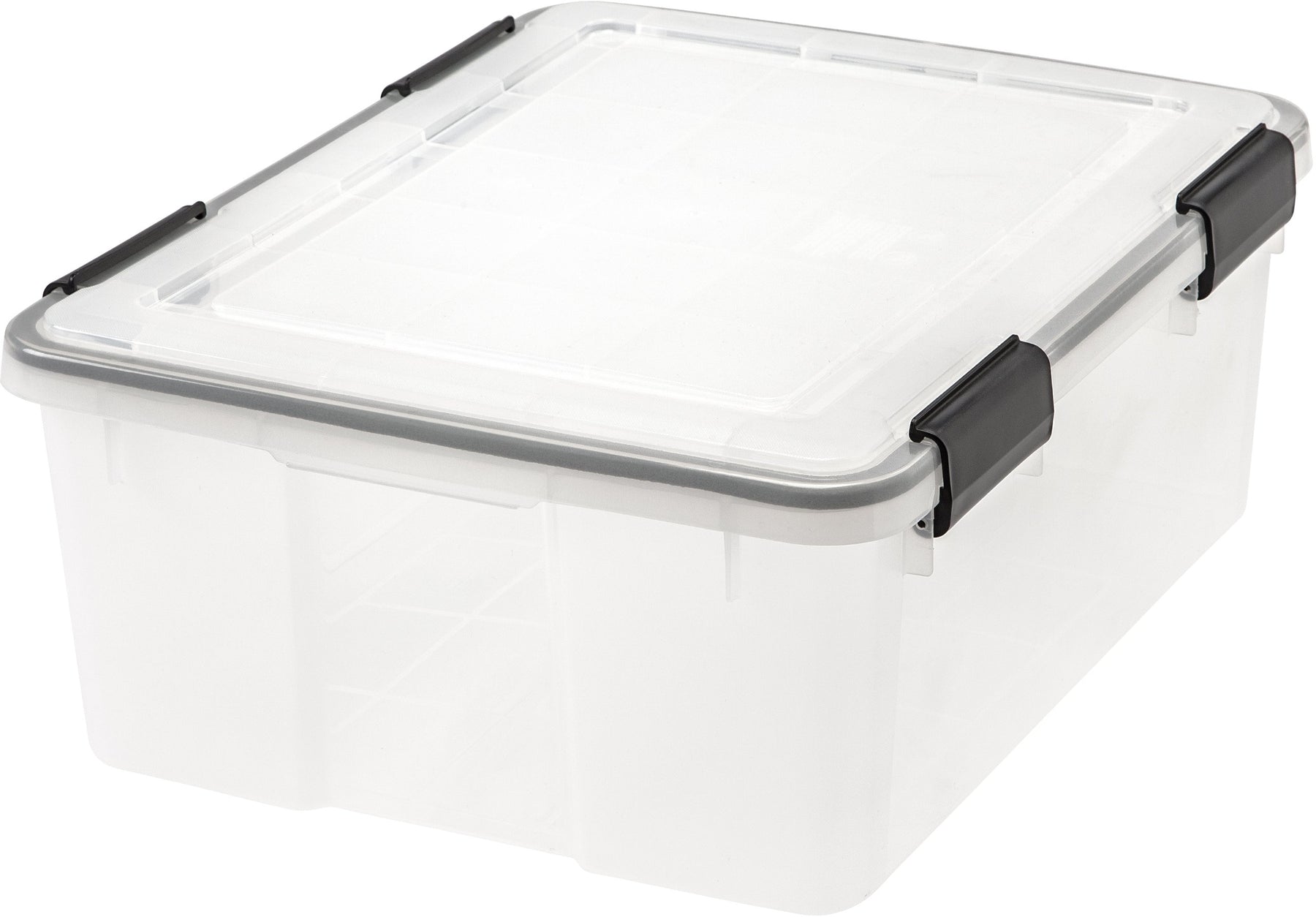 Clear Weathertight Quart Storage Box