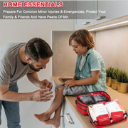450 Piece Large First Aid Kit for Home Travel Car Camping Hiking