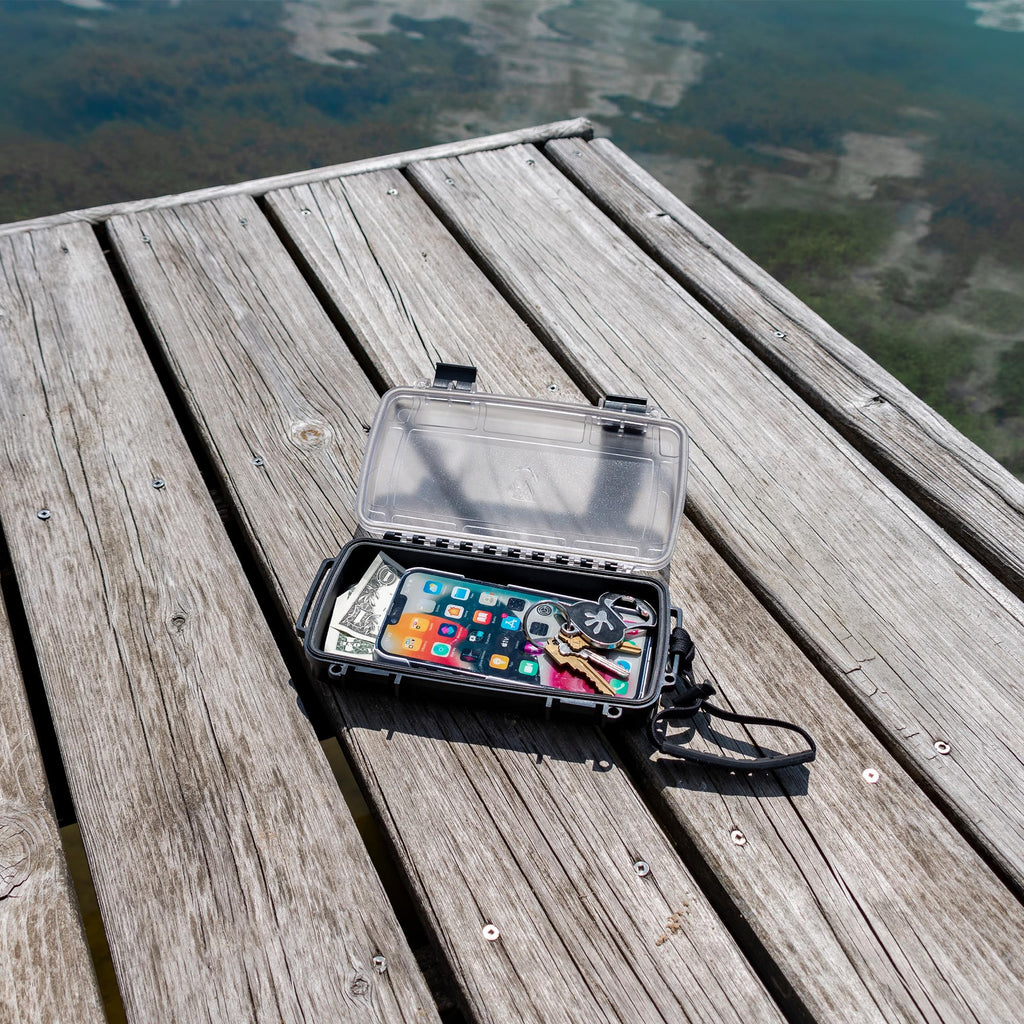 Waterproof Dry Box with Silicone Liner for Electronics and Gear