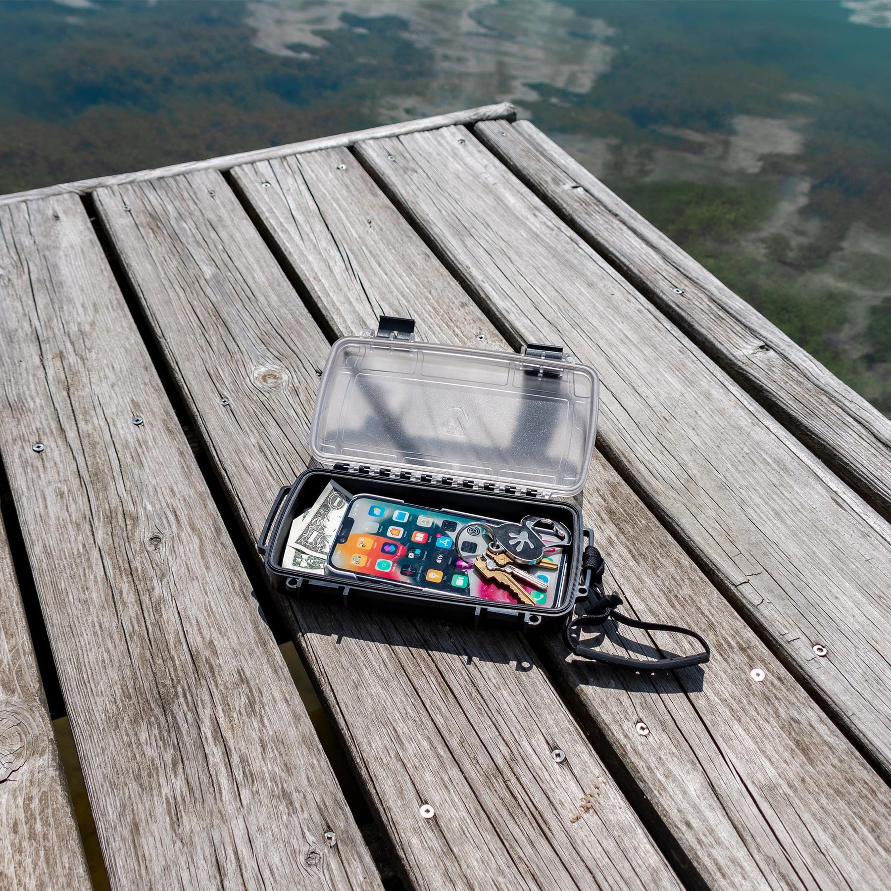 Waterproof Dry Box with Silicone Liner for Electronics and Gear