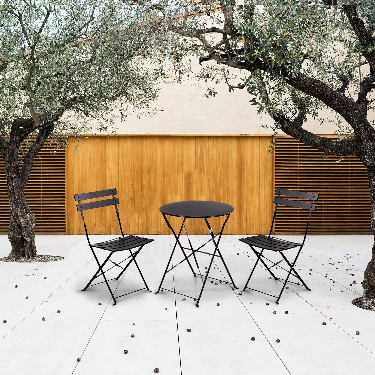 Outdoor Folding Patio Bistro Set
