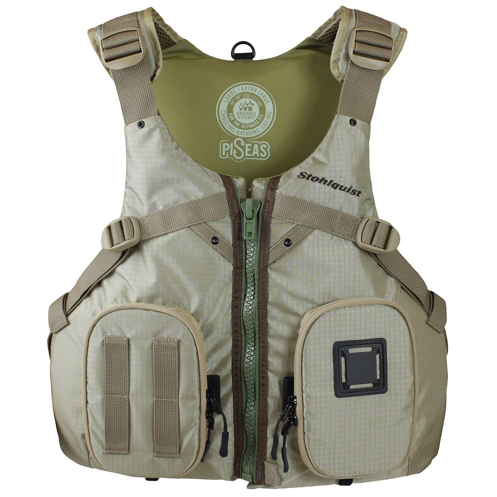USCGA Approved Type III PFD Life Jacket with Dual Zippered Pockets
