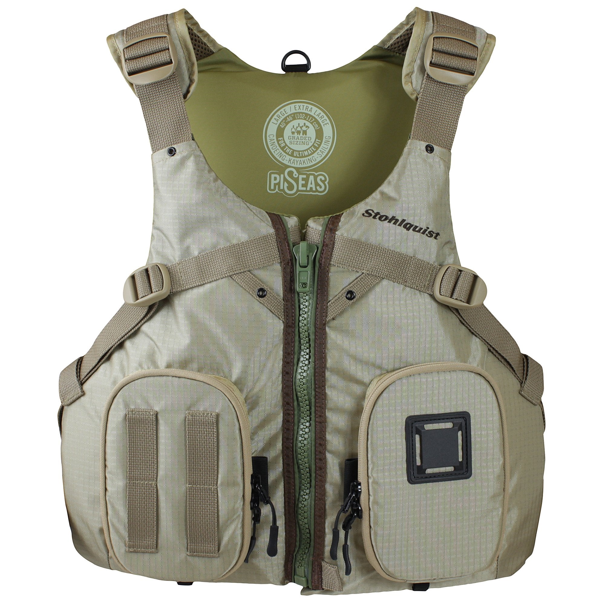 USCGA Approved Type III PFD Life Jacket with Dual Zippered Pockets